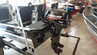 Lancha FortBoat Plus 500 com Motor 15 HP Mercury