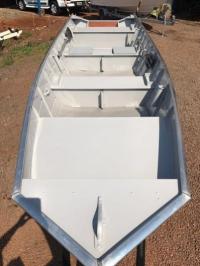 Conjunto Barco de AlumÃ­nio WAY 500 SEMI CHATO + Motor 15 HP + Carreta rodoviÃ¡ria 