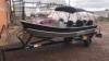 CONJUNTO BARCO DE ALUMINIO WAY 600 SEMI CHATO + MOTOR  30 HP Mh MERCURY + CARRETA