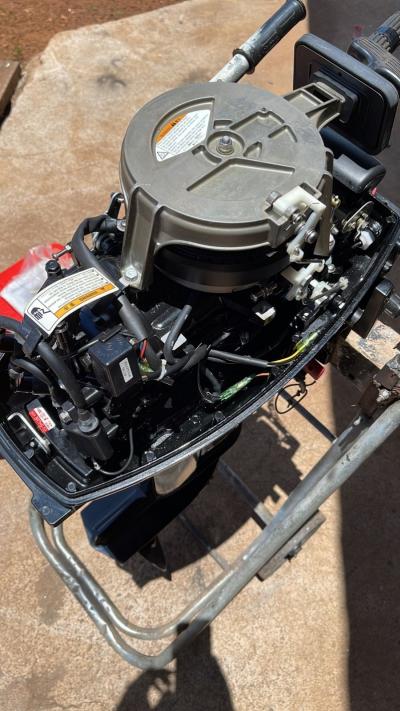 MOTOR SEMI NOVO 15 HP MERCURY SUPER 2015 2 TEMPOS 