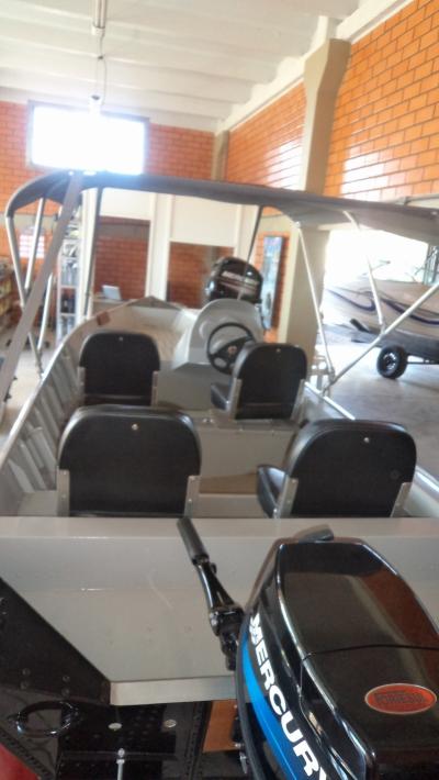 Casco Lancha de AlumÃ­nio FortBoat Premium 500 Completa