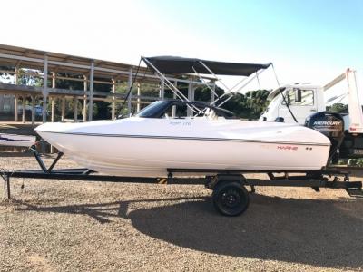  Lacha  FortMarine 170 com Motor 100HP 4T  Mercury e Carreta RodoviÃ¡ria novos 