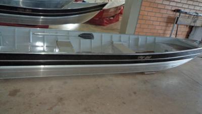 Conjunto Barco de AlumÃ­nio FortBoat WAY 600 SEMI CHATO + Motor 25HP Mh Efi Mercury